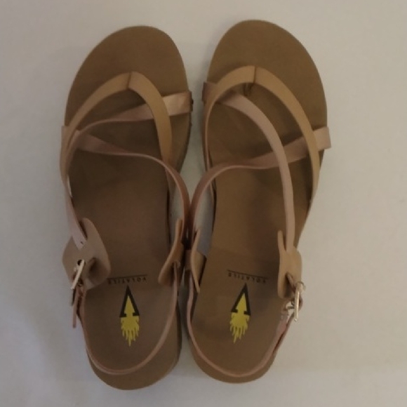 Volatile Tan Sandals - Picture 4 of 4
